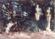 John Singer Sargent Queluz Spain oil painting artist
